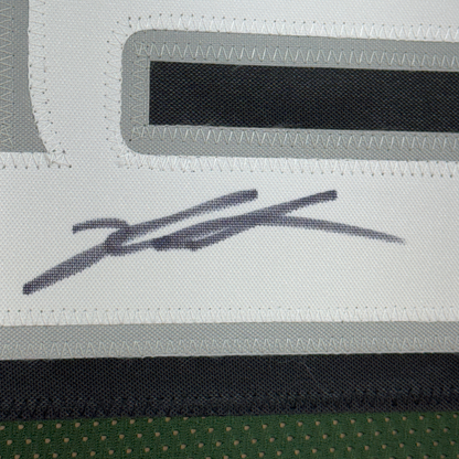 Framed Autographed/Signed Jalen Carter 35x39 Philadelphia Green Football Jersey Beckett BAS COA