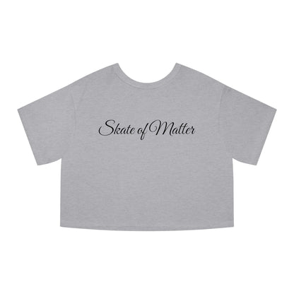 Champion Women's Colorful Skate Like Nobody's Watching Cropped T-Shirt