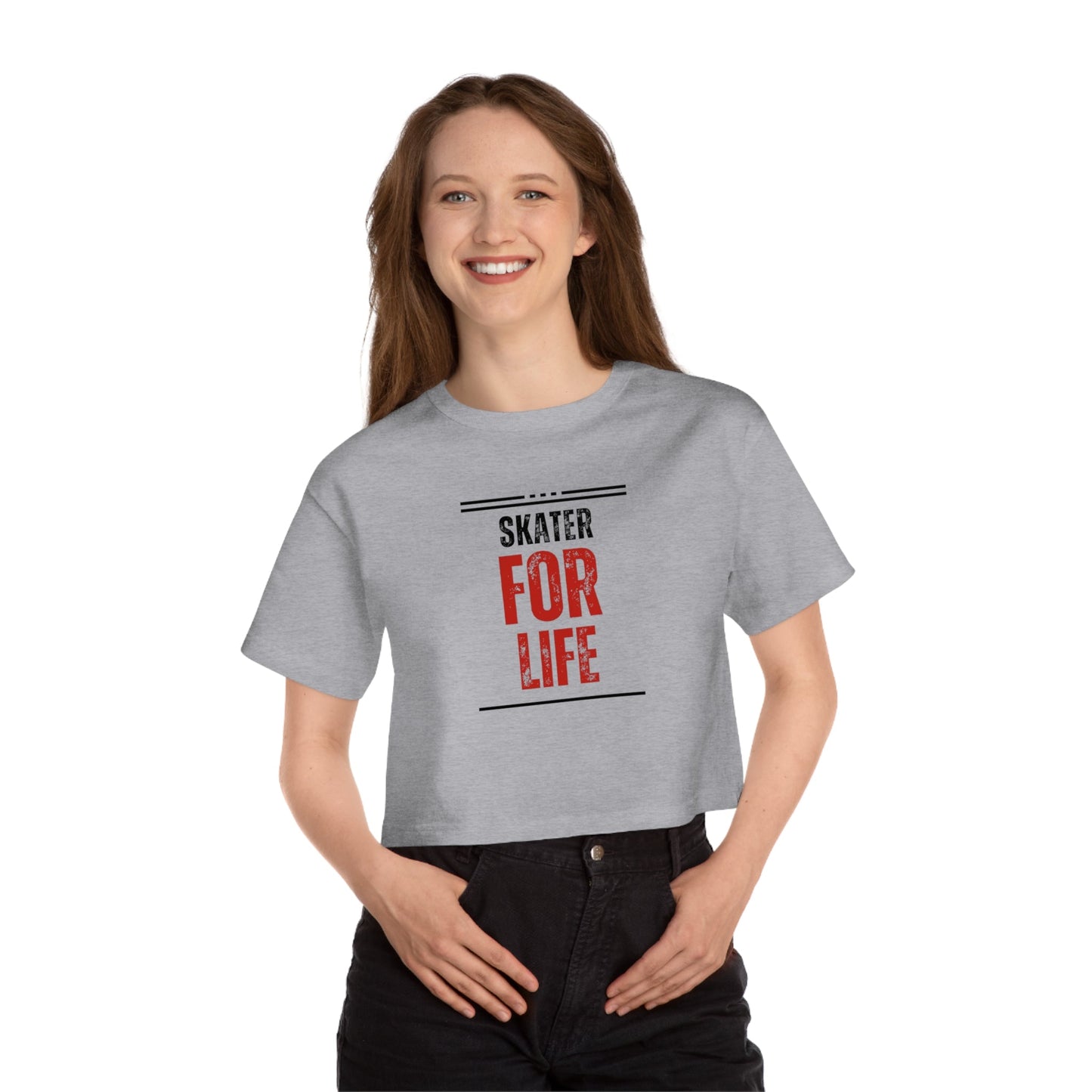 Champion Women's Skater for Life Cropped T-Shirt