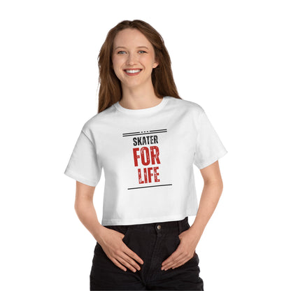 Champion Women's Skater for Life Cropped T-Shirt
