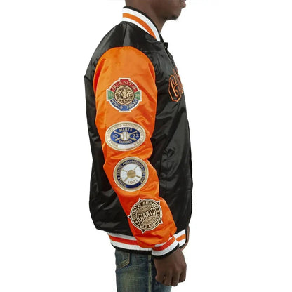 Champs Patches San Francisco Giants Satin Jacket