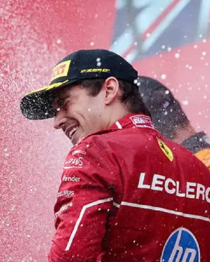 Charles Leclerc F1 Belgian Grand Ferrari Jumpsuit