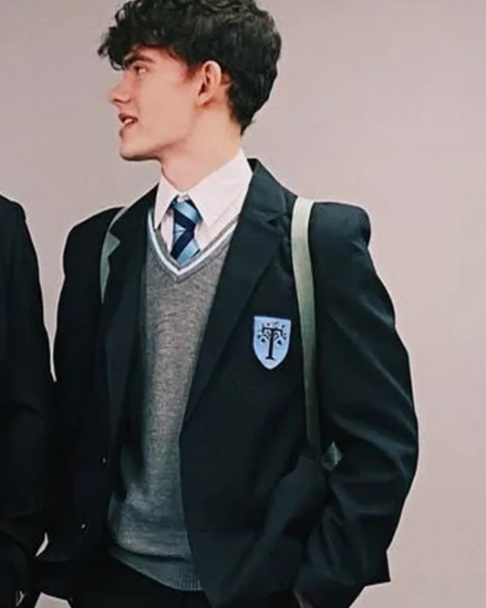 Charlie Spring Heartstopper Tv Series Uniform Blazer