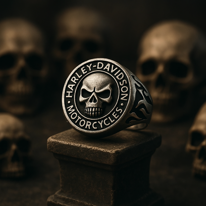 Rebel Skull Ring