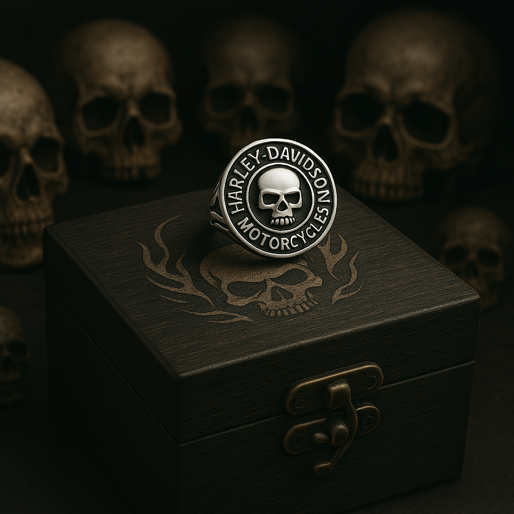 Rebel Skull Ring