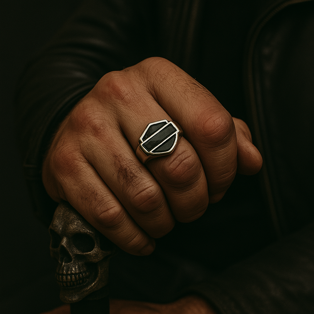 Iron Shield Ring
