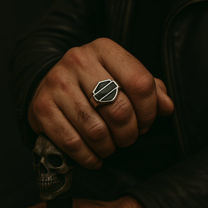 Iron Shield Ring