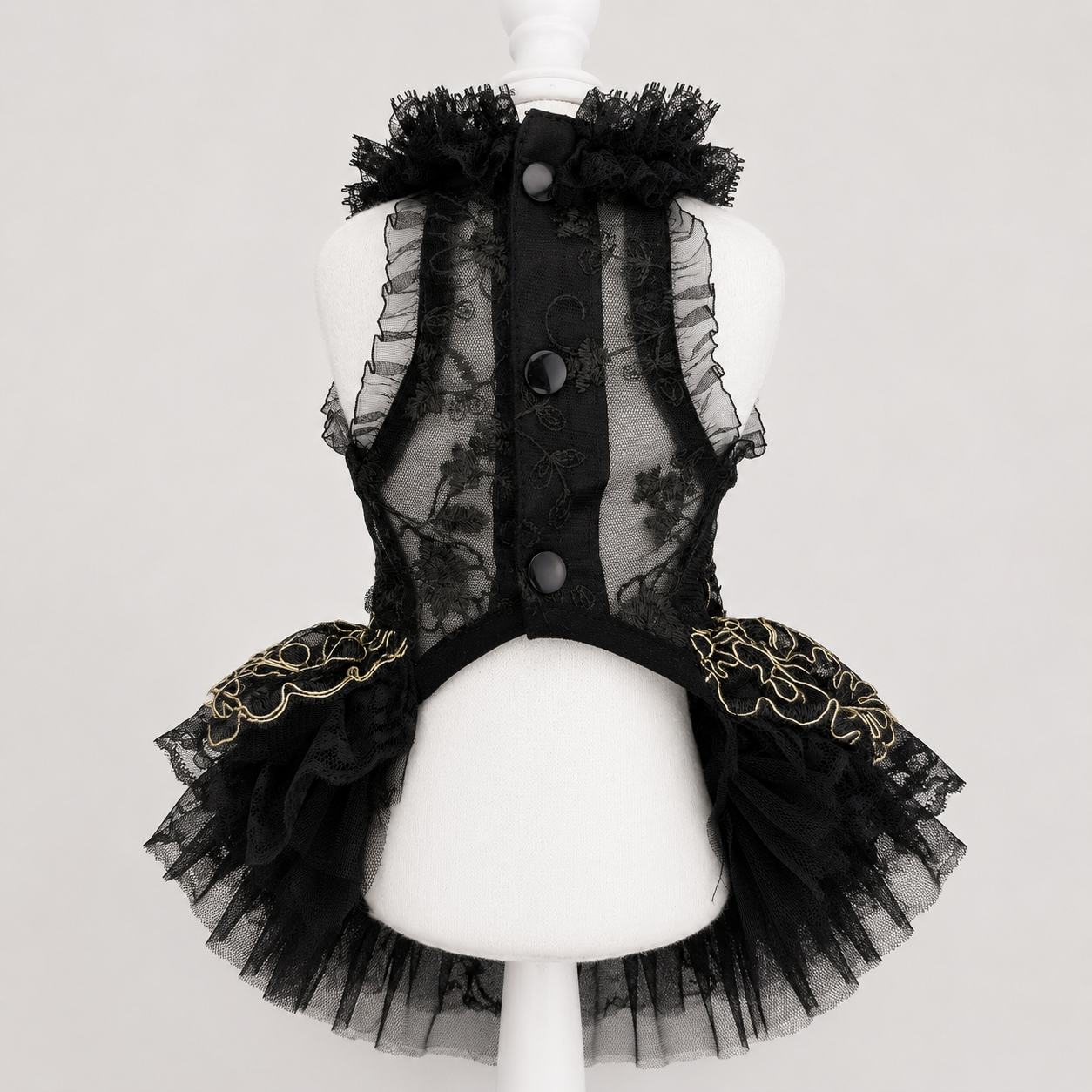 Handmade Princess Puppy Outfit Lace Tutu