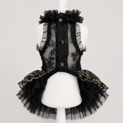 Handmade Princess Puppy Outfit Lace Tutu