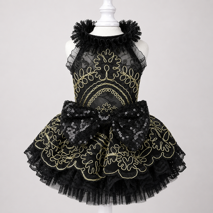 Handmade Princess Puppy Outfit Lace Tutu