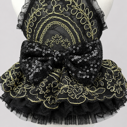 Handmade Princess Puppy Outfit Lace Tutu