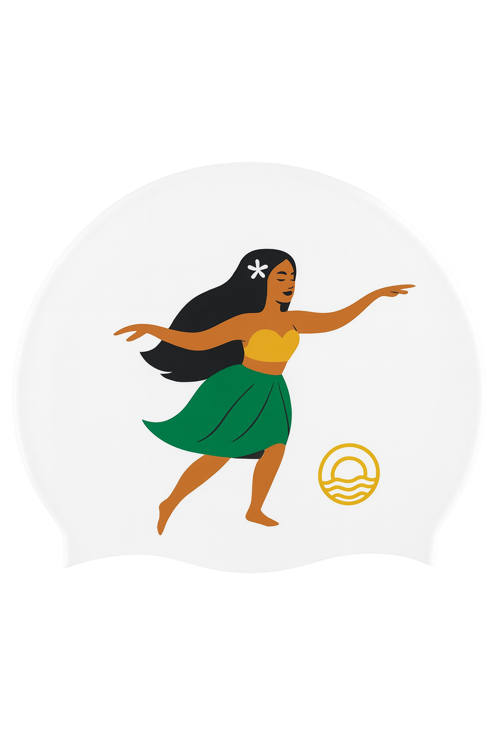 Wahine Silicone Swim Cap