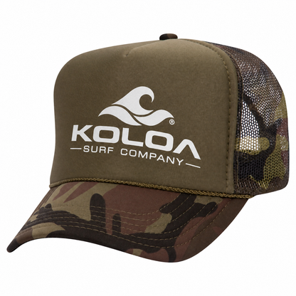 Koloa Wave Foam Trucker Hat