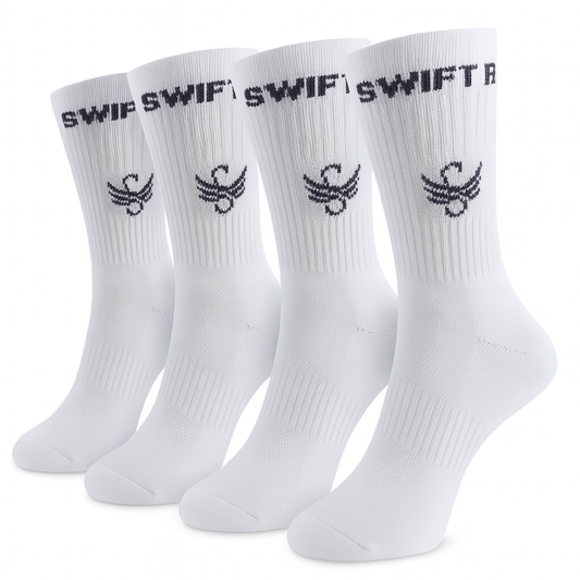 White Men’s Socks (Pack of 2)