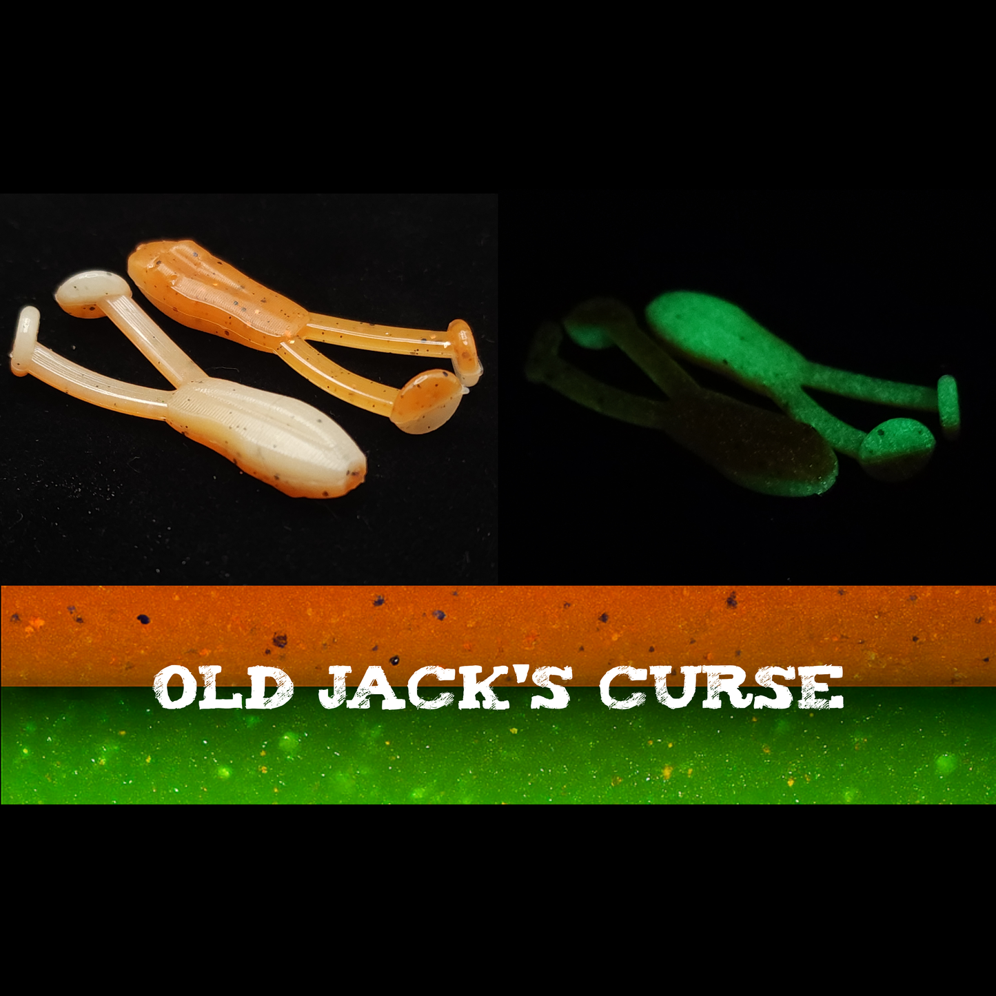 Jar of 1.7" Inch Micro Frog "The Creek Croaker"