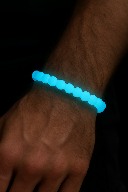 Glow in the Dark Beaded Bracelet – Light Up the Night with Pride!