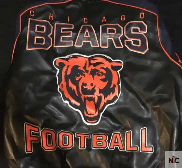 Chicago Bears Leather Jacket