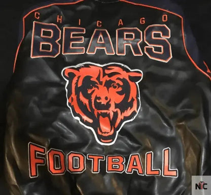 Chicago Bears Leather Jacket