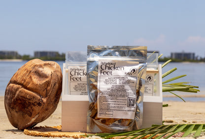 Dehydrated Chicken Feet – 5ct | Raw Instincts | Natural Chew for Cats & Dogs