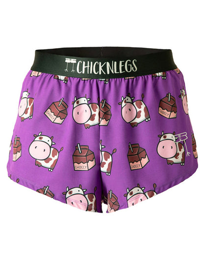 Men's Choccy Cows 2" Half Split Shorts (XS, S, M, L, XL)