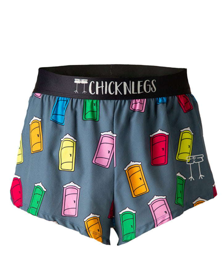 Men's Porta Potty 2" Half Split Shorts (XS, S, M, L, XL)