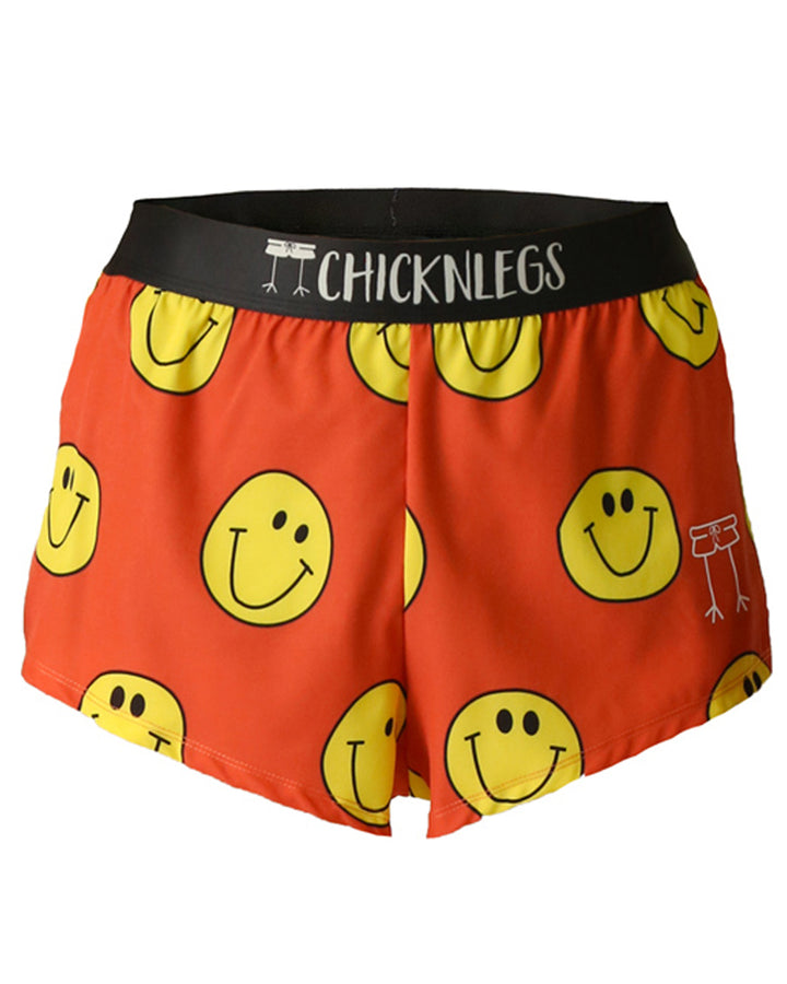 Men's Smiley 2" Half Split Shorts (XS, S, M, L, XL)
