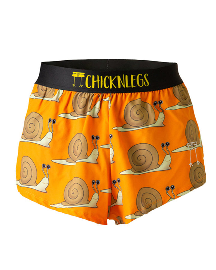 Men's Snails Pace 2" Half Split Shorts (XS, S, M, L, XL)