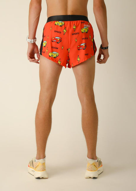 Men's Cars 2" Half Split Shorts (Medium)