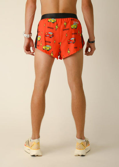 Men's Cars 2" Half Split Shorts (Medium)