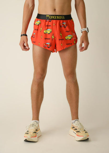 Men's Cars 2" Half Split Shorts (Medium)