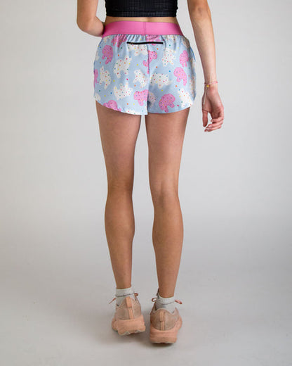 Women's Animal Cookies 1.5" Split Shorts