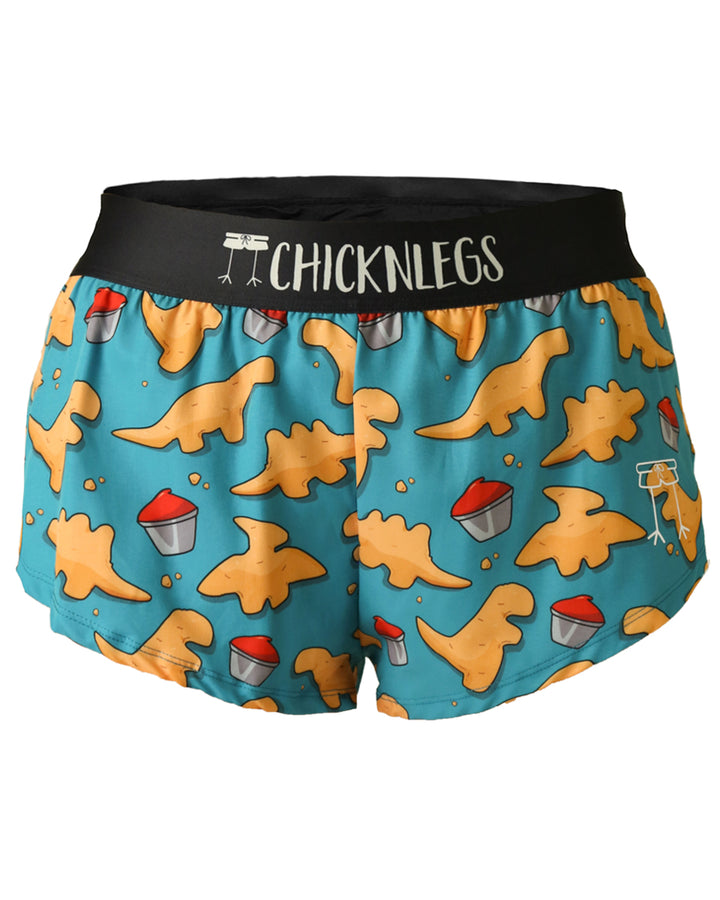 Women's Nuggets 1.5" Split Shorts (Blue)