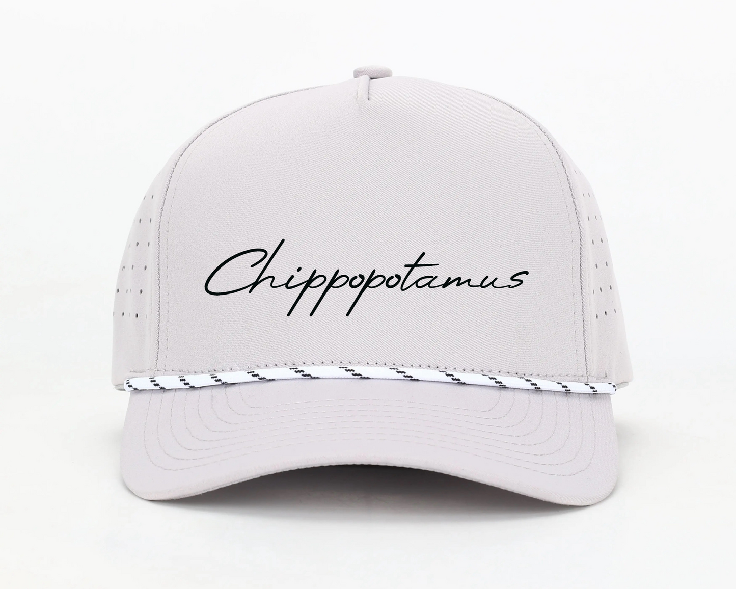 Grey Rope Hat - Chippopotamus Black