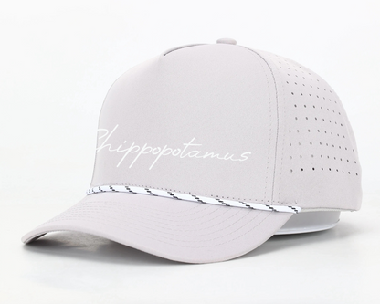 Grey Rope Hat - Chippopotamus White