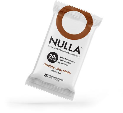 CleanForm Nutrition Nulla Protein Bar - Double Chocolate - Box of 12