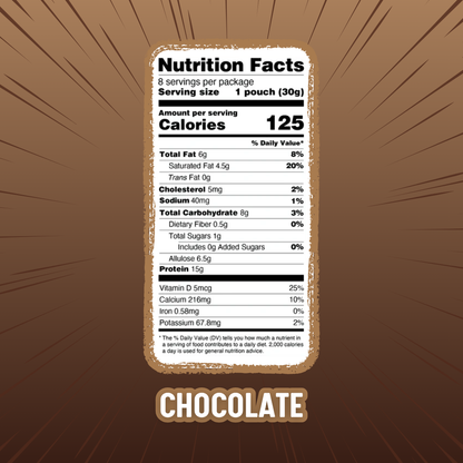Chocolate Protein Puffs - Single Serving - 8-Pack Box