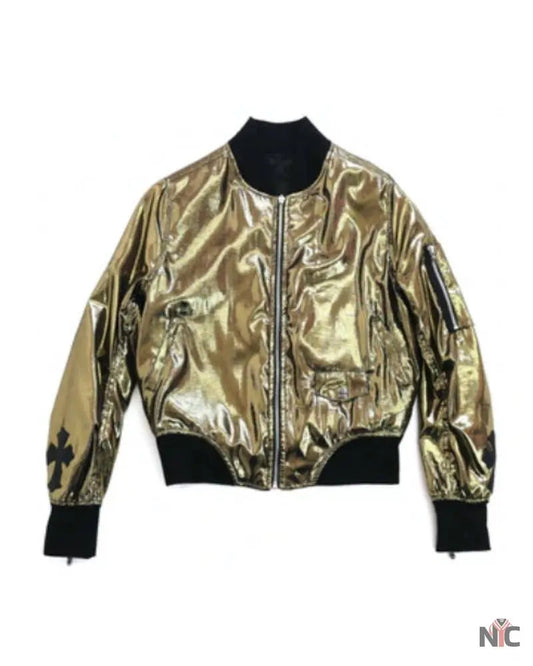 Chrome Hearts 8 Hole Reversible Silk Jacket