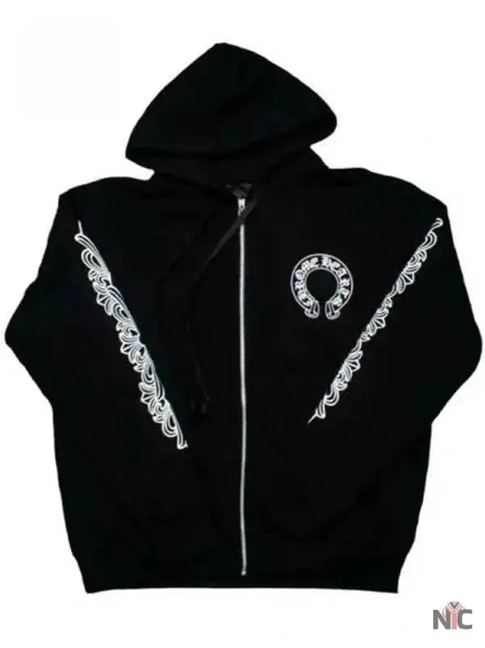 Chrome Hearts Black Fleece Hoodie