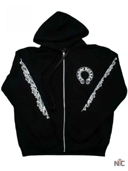 Chrome Hearts Black Fleece Hoodie