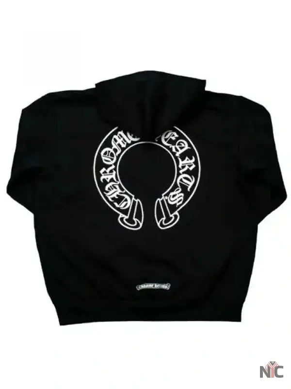 Chrome Hearts Black Fleece Hoodie