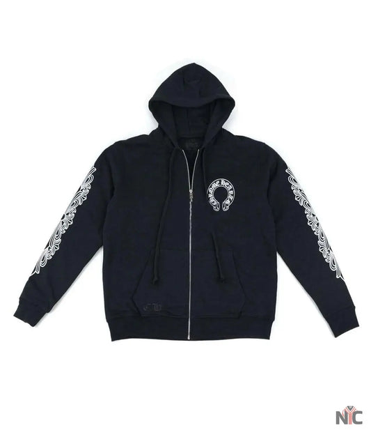 Chrome Hearts Floral Cross Hoodie