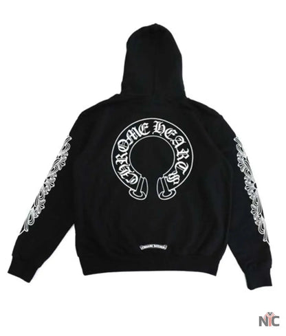 Chrome Hearts Floral Cross Hoodie