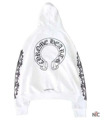 Chrome Hearts Floral Cross Hoodie