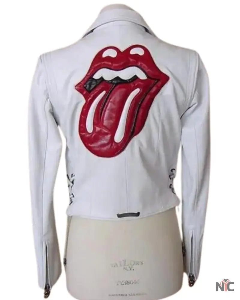 Chrome Hearts Limited Edition Rolling Stones Leather Jacket