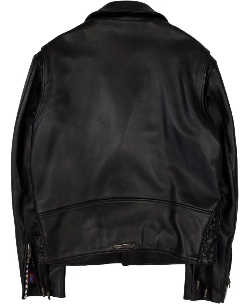 Chrome Hearts Hermès Lined JJ Dean Leather Jacket