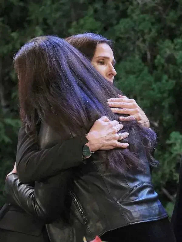 Ciara Brady Days of Our Lives Black Leather Jacket