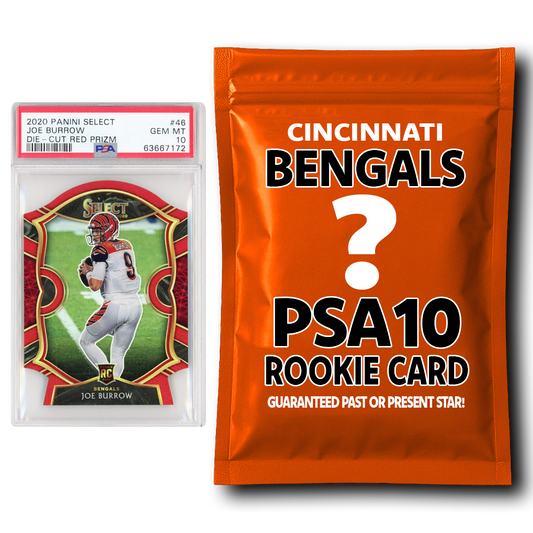 Cincinnati Bengals PSA 10 Graded Rookie Card Mystery Pack