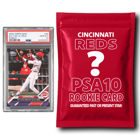Cincinnati Reds PSA 10 Graded Rookie Card Mystery Pack