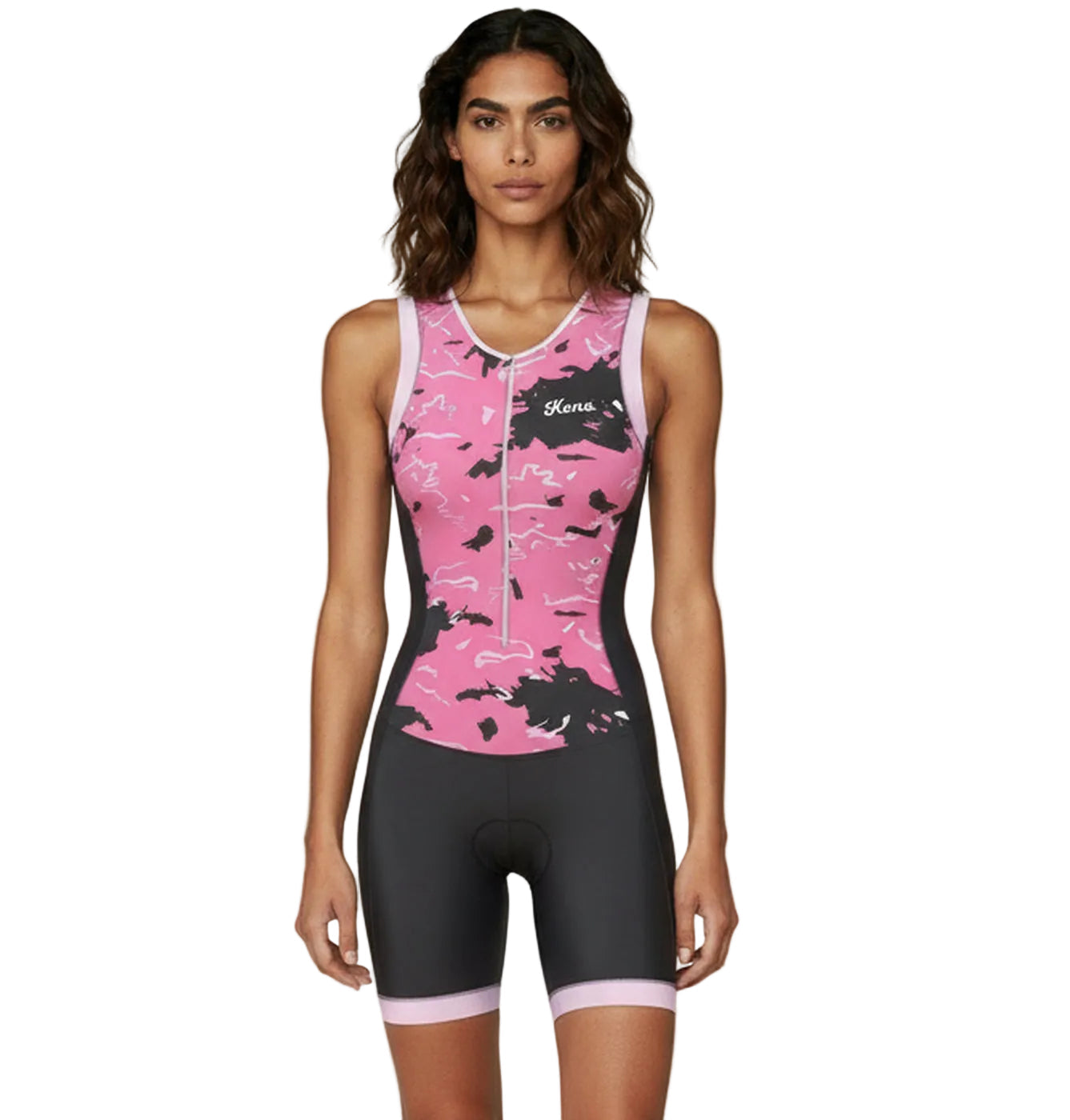 Women’s Kona Assault Triathlon Race Suit — Sleeveless Performance Tri Suit