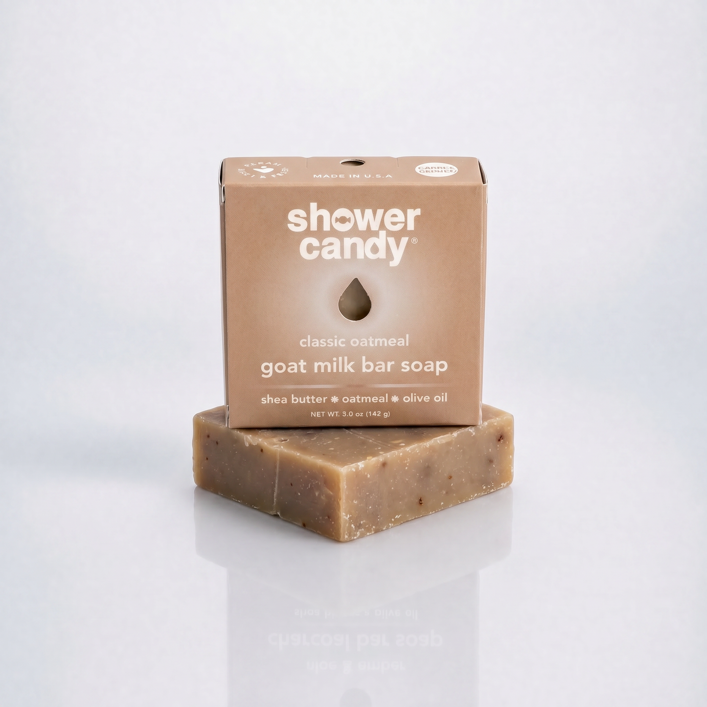 Classic Oatmeal Goat Milk Bar Soap – Gentle Hydrating Cleanse
